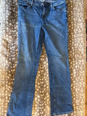 a.n.a Women's Boot Cut Jeans - Blue Denim